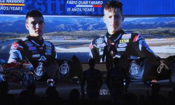 Quartararo y Navarro presentan su candidatura en Moto3™