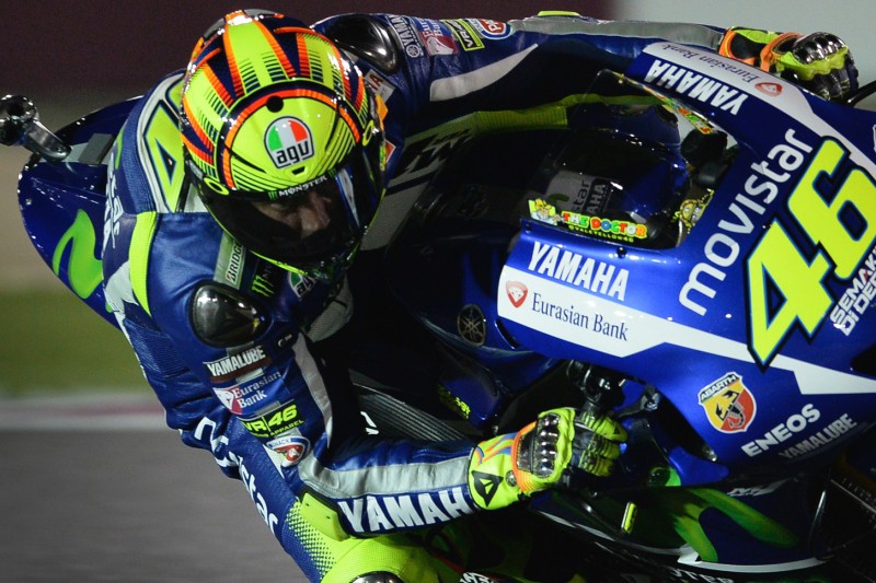 Rossi gana el gran premio de Catar de Moto Gp de 2015