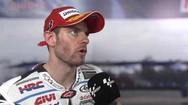 Crutchlow: 'We took a gamble with the tyres & it paid off'