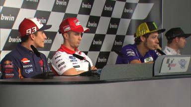 Rossi & Marquez discuss their relationship