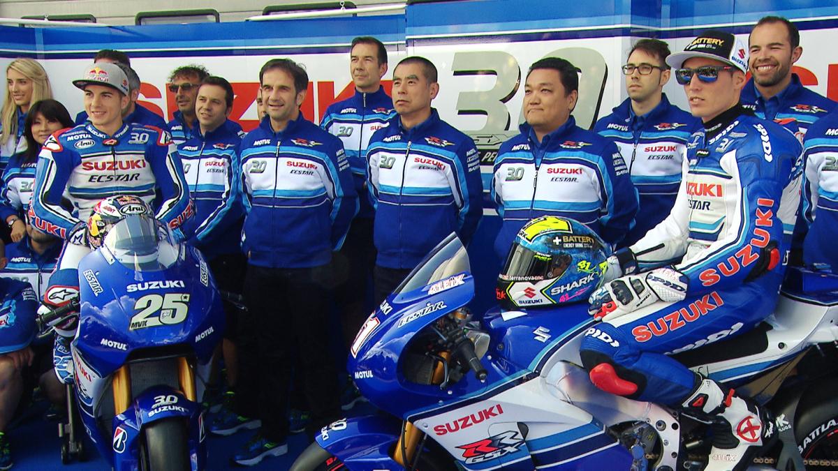 Team Suzuki Ecstar to race in iconic Suzuki colours | MotoGP™