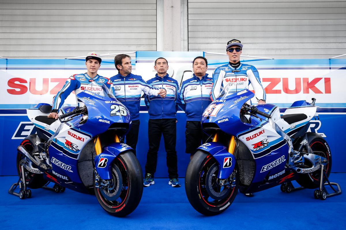 Team Suzuki Ecstar to race in iconic Suzuki colours | MotoGP™