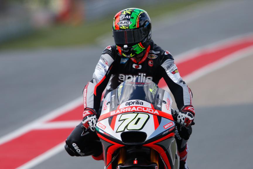 Michael Laverty, Aprilia Racing Team Gresini, German GP FP2