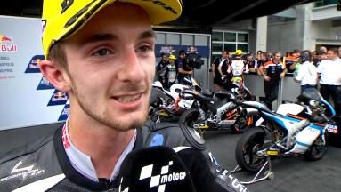 McPhee: 'I'm absolutely delighted with the race'