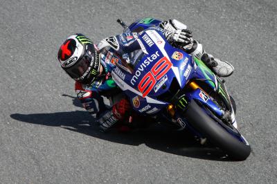 Lorenzo comienza dominando la FP1 de MotoGP™