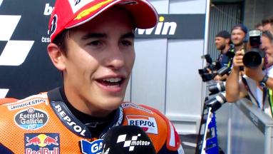 Marquez: 'I struggled with the rear grip'
