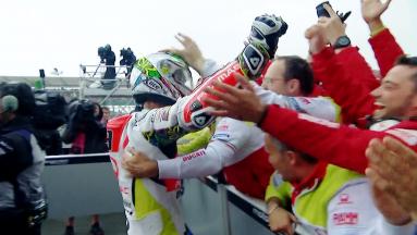 Petrucci's well-earned first podium