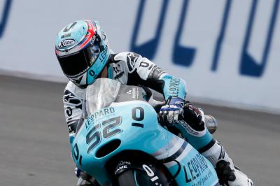  Kent sets the pace in morning Moto3™ warm up