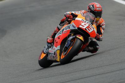 Marquez sets early pace in FP1