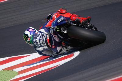 Lorenzo: “Interesting to see how the rear tyre drops off”