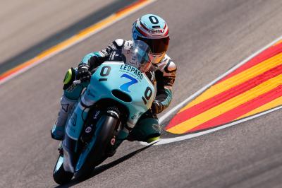 Vazquez sets fastest time of weekend in Moto3™ FP3