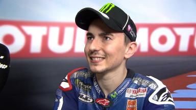 Lorenzo: “I started to cry on the warm down lap”
