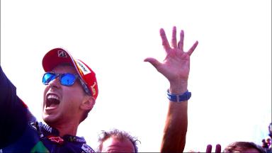 Lorenzo crowned 2015 MotoGP™ Champion!
