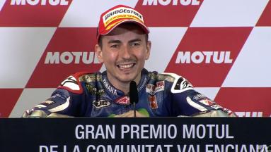 Press conference: Lorenzo on becoming MotoGP™ Champion