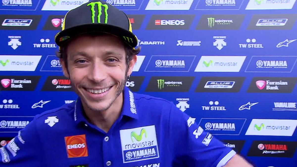 Rossi: “The bike without the wings, it‘s more beautiful!