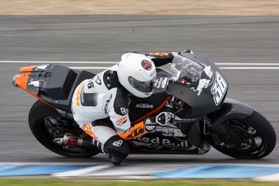 Photo Gallery Ktm Complete Weather Interrupted Jerez Test Motogp