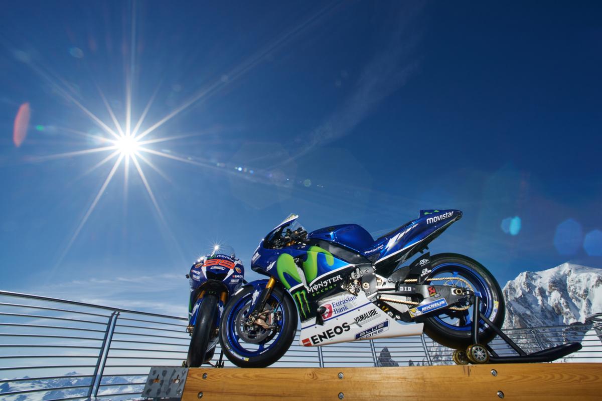 Movistar Yamaha MotoGP at Mont Blanc Massif | MotoGP™