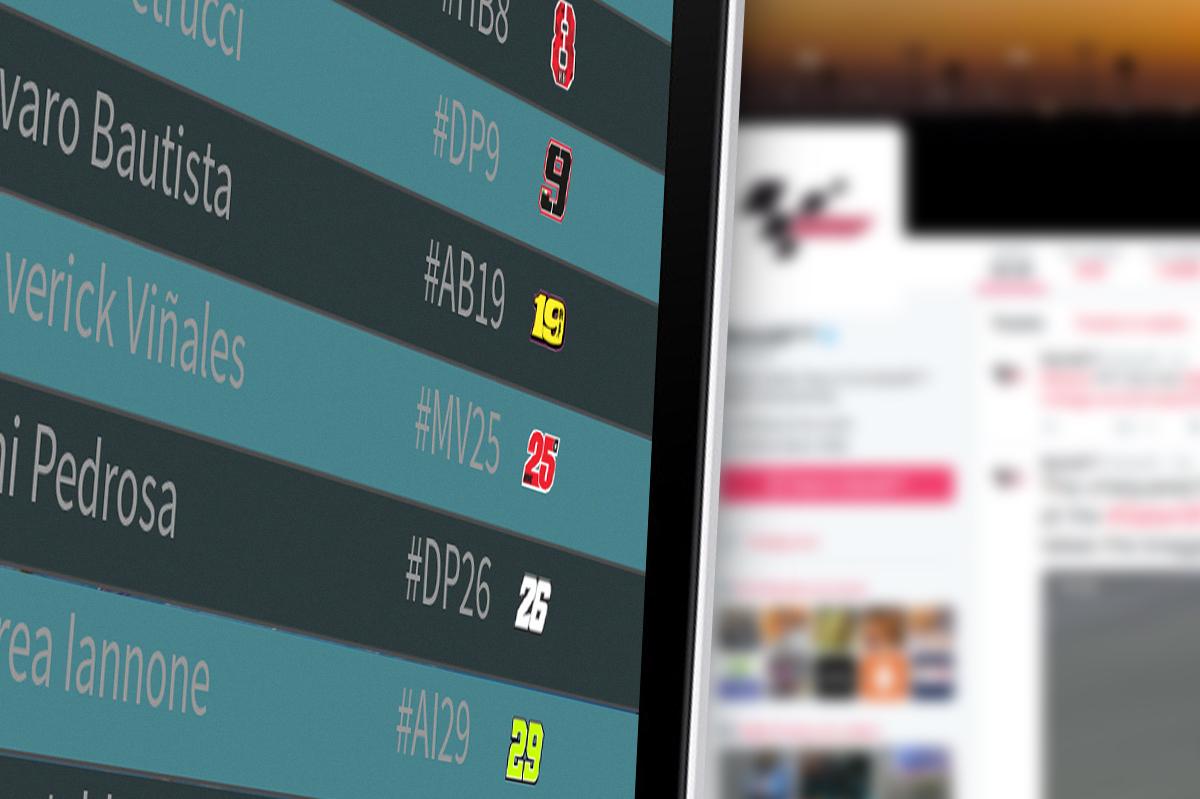 ツィッターに絵文字が登場 Motogp