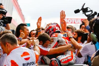 Marquez clinches victory and championship lead in Argentina