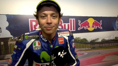 Rossi: «El agarre no era fantástico»
