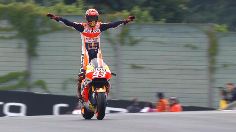 Marquez Wins Big With Tyre Gamble In Germany Motogp