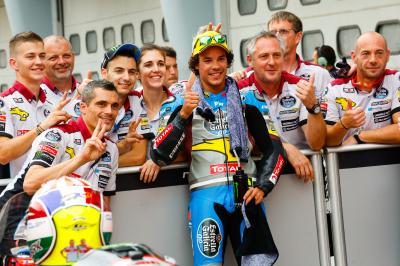 Morbidelli on the move: another stunning podium at Sepang