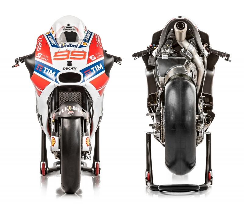 Ducati launch: Lorenzo and Dovizioso's Desmosedici