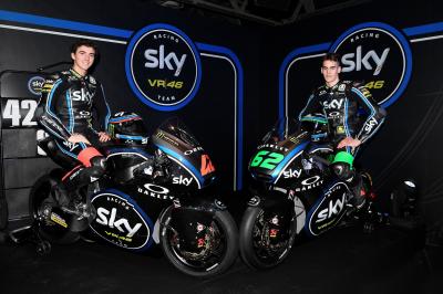 Sky Racing Team VR46 introduit sa structure Moto2™ à Milan