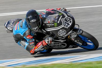 Canet beim ersten Offiziellen Moto3™ Test 2017 vorn