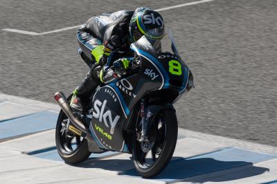 Moto3™ Test Jerez: Nicolo Bulega vor Aron Canet