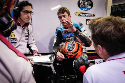 Debrief for @TitoRabat after his first run at the @MotoGP #qatartest https://t.co/LLKMHiJ2Ur