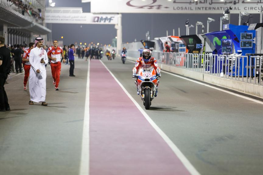 Andrea Dovizioso, Ducati Team, Grand Prix of Qatar