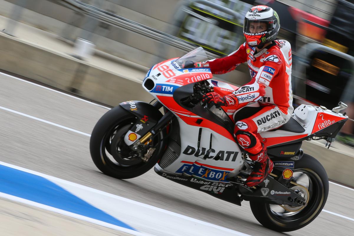 Jorge Lorenzo, Ducati Team, Red Bull Grand Prix of The Americas.