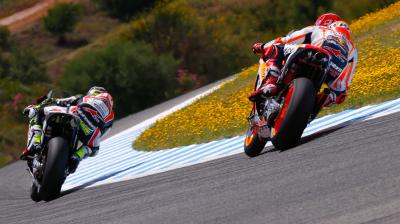 #SpanishGP: MotoGP™ Free Practice in slow motion