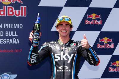 Bagnaia: “The goal is Rookie of the Year’”