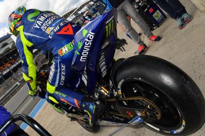 Rossi narrowly misses pole in the #FrenchGP