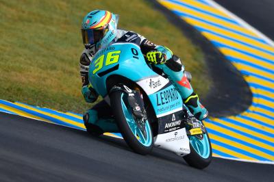 Mir dirige le warm-up Moto3™ du #FrenchGP