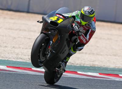 Aprilia poursuit le développement de la RS-GP à Barcelone