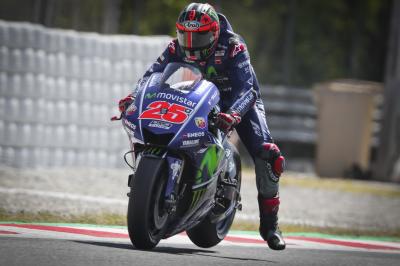 Viñales: "No sé por qué ayer rodaba mal y hoy bien"