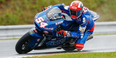 Pasini comienza en cabeza en Brno