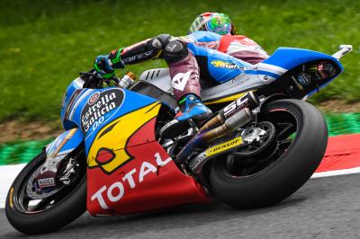 Morbidelli reprend l’avantage au warm-up Moto2™ en Autriche