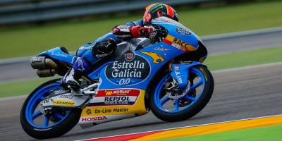Canet opens MotorLand account on top in FP1