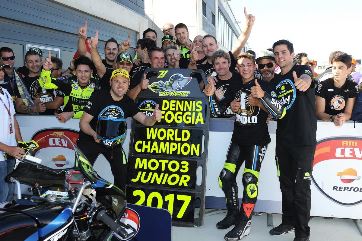 Foggia clinches Moto3™ Junior World Championship title ...