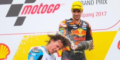 Oliveira repite victoria y Morbidelli se corona en Malasia