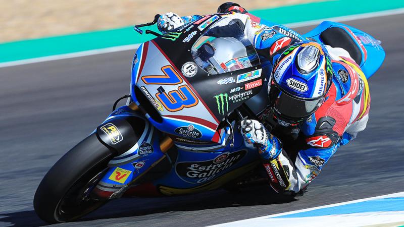 Essais priv s de Jerez Oliveira r plique lors du jour 2 