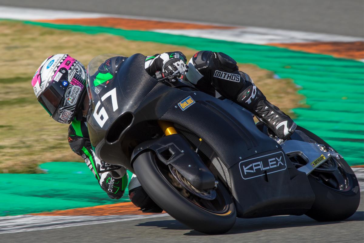 Successful first rollout for the 2019 Kalex Triumph machine | MotoGP™