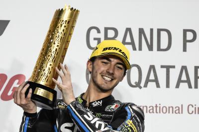 Bagnaia storms to debut win in final lap Moto2™ thriller