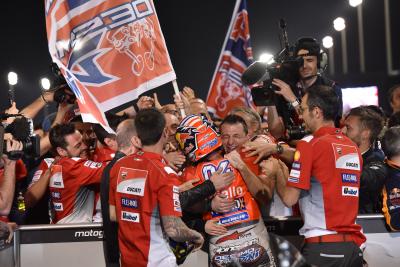 Chasing Champions: Dovi on Stoner’s tail as a Ducati winner
