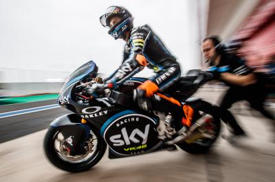 Marini domine le warm-up Moto2™ du Grand Prix d’Argentine