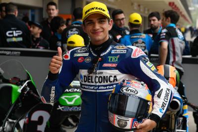 Perfect ten: Martin takes pole in mad dash to slicks